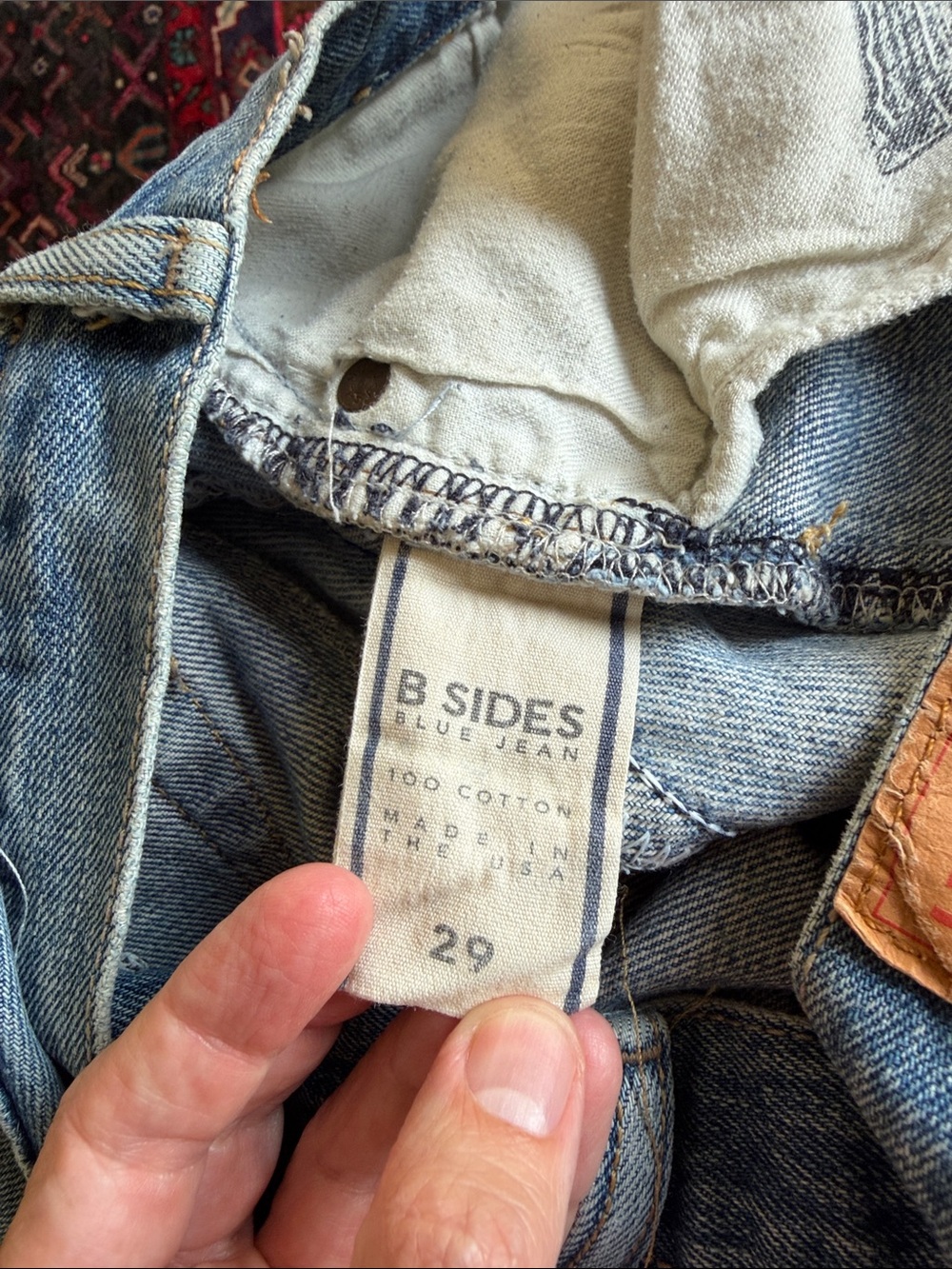 B SIDES Vintage Lasso Jeans - Picture 7 of 8